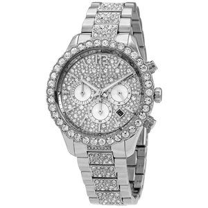 Michael Kors Iced Out Diamond Ladies Watch w/ box